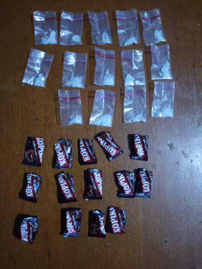 Barang bukti sabu yang disita petugas dari kedua tersangka SF dan MA.