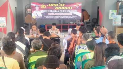 Kapolsek Balaraja Ajak Semua Warga Jaga Kondusipitas Wilayah