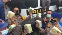 Gabungan Ditpolair Sumut dan Polres Tanjungbalai Gagalkan Penyelundupan Puluhan kilo sabu