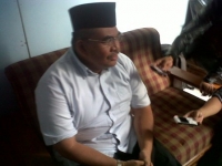 Tangerang- Irgan saat memberikan keterangan kepada wartawan, Senin(3/3)