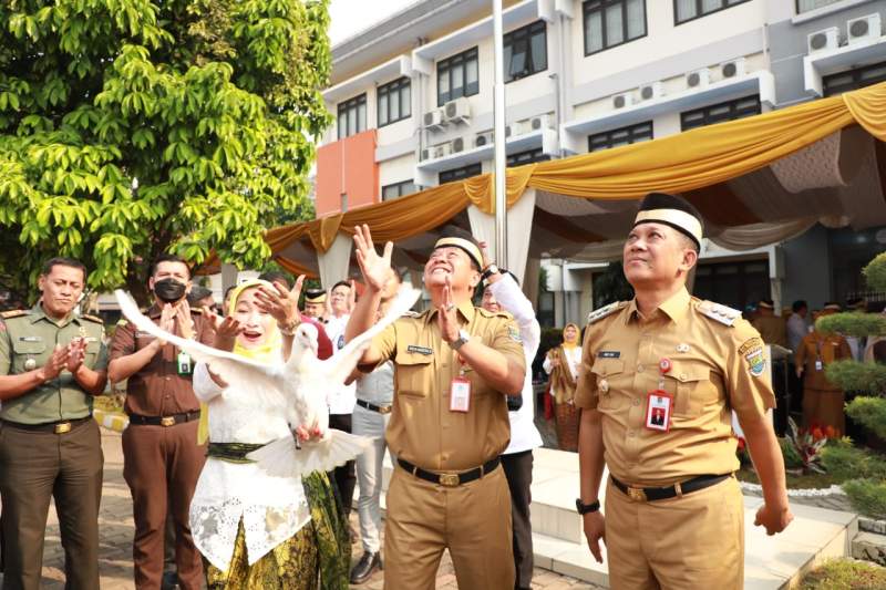 Pj Bupati dan Sekda Hadiri HUT RSUD Kabupaten Tangerang