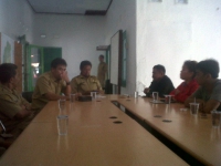 Puluhan Masyarakat Datangi Kantor Disporbudpar