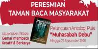 Peresmian Taman Baca &amp; Peluncuran Antologi Puisi