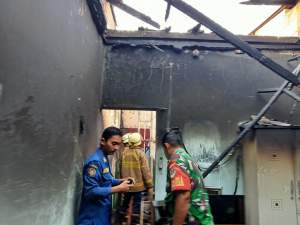 Ditinggal Mudik ke Cirebon, Rumah Warga di Panongan Ludes Terbakar