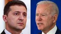 Presiden Ukraina, Volodymyr Zelensky dan Presiden Rusia. (net) 