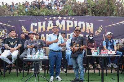 Andra Soni: Turnamen Sepak Bola Jadi Hiburan dan Penggerak Ekonomi Rakyat
