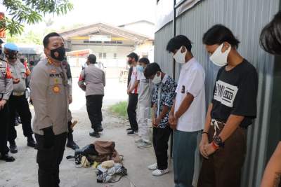 Polresta Tangerang Amankan 59 Pelajar Yang Hendak Demo Ke Jakarta