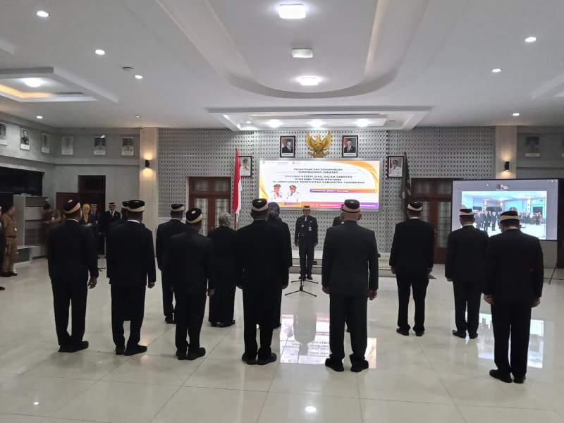 H Maesyal Lantik Pejabat Eselon Setingkat Kepala Dinas