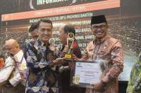Dapat Nilai 91,18 Kemenkumham Banten Raih Penghargaan Keterbukaan Informasi Publik "Informatif"
