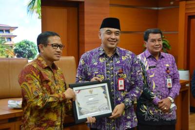 Zaki Terima Penghargaan WTP  ke-14 Kali dari Kemekeu