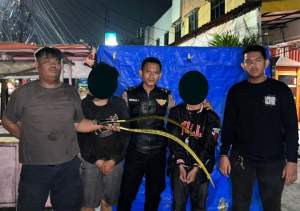 Polrestro Tangerang Kota Amankan Pelaku Jual Beli Sajam Gangster