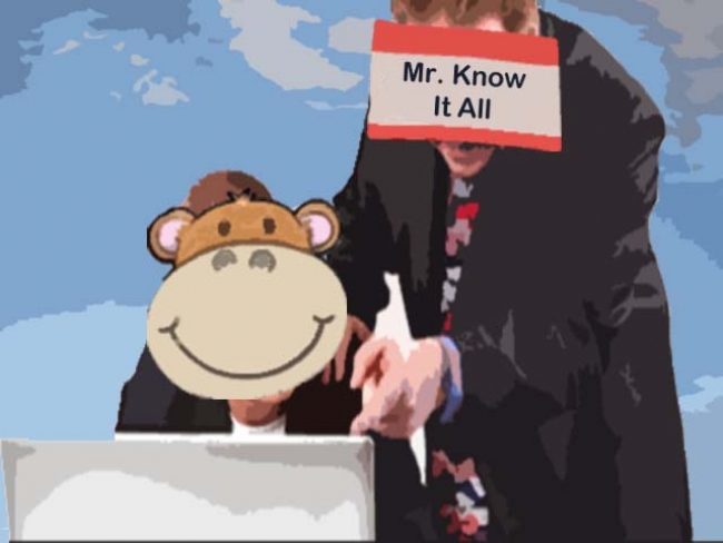 Mister You Know Jadi Monyet