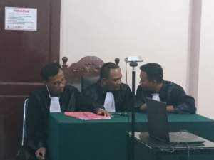 Majelis Hakim Bacakan Sidang Putusan Kekerasan AA Siswi di SMK Tanjungbalai