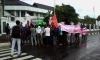 Masyarakat Ujungjaya Demo Kantor Bupati