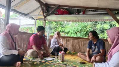 Dinas Perikanan Kab. Tangerang Verifikasi Sertifikasi Pembenihan Ikan di Panongan
