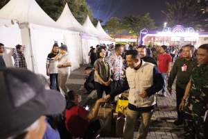 Pj Bupati Tangerang Bersama Forkopimda Pantau Malam Pergantian Tahun Baru