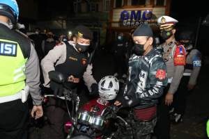 Cegah Covid, Polresta Tangerang Gelar Patroli di Citra Raya