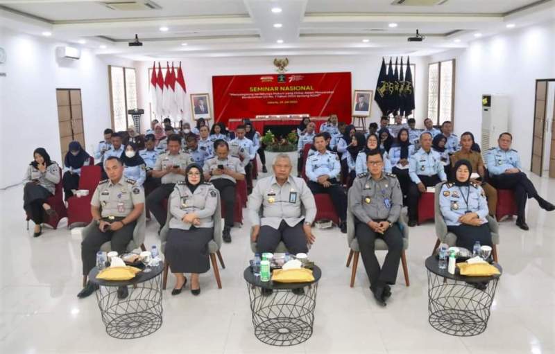 Bahas KUHP, Seminar Nasional Sambut Hari Kemenkumham RI Ke-78