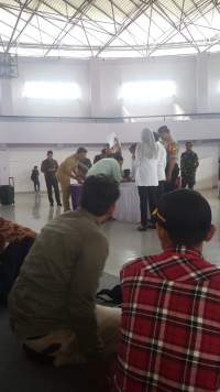 Suasana saat tes pilkades (day)