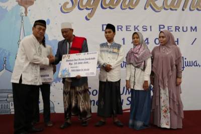 Tutup Rangkaian Safari Ramadan, Perum Jamkrindo Silaturahmi ke Banten