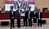Walikota Tangsel Benyamin Davnie, sampaikan Raperda pertanggunganjawaban APBD 2022 ke DPRD Tangsel.