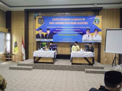 Wagub Banten Minta Apdesi Agar Lebih Bermanfaat Dan Berdaya Fungsi