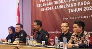Komisioner KPU Kota Tangerang gelar Bimtek penyusunan laporan keuangan tingkat PPK.