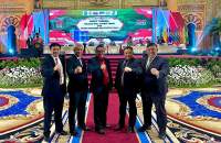 Kakanwil Hadiri Penganugerahan Gelar Doktor Kehormatan Sekretaris Jenderal Kemenkumham