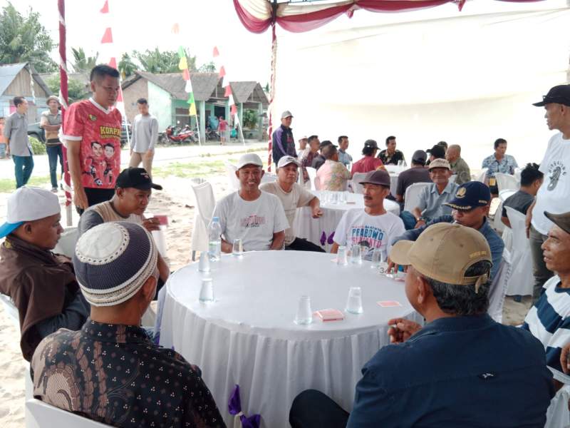 Antusias Masyarakat Tanjung Beringin Ikuti Turnamen Trup Gembira Dambaan Serdang Bedagai