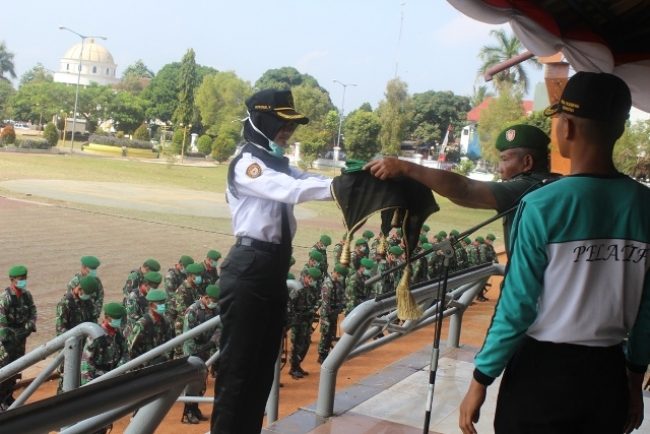 Tim Paskibra Pandeglang Siap Beri Yang Terbaik