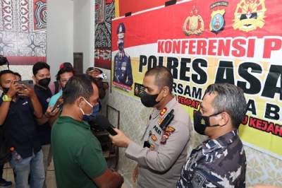 Kapolres Asahan : Nahkoda Kapal Pembawa 52 PMI Ilegal ke Malaysia Mendapat Upah Rp 5.000.000