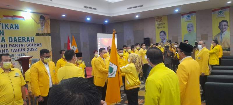 Mad Romli Resmi Dilantik Ketua Menjadi DPD Golkar Kabupaten Tangerang