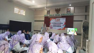 PT Torabika Cikupa Gelar Sosialisasi Program CSR Bank Sampah