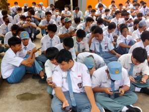 Rekam Data E-KTP, Disdukcapil Kab Tangerang Door To Door ke Sekolah