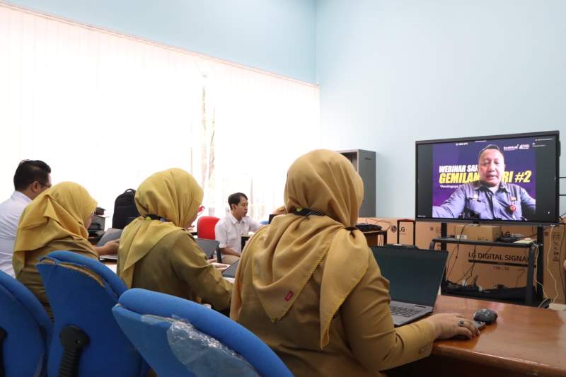 Diskominfo Gelar Webinar Sandikami Gemilang Seri 2