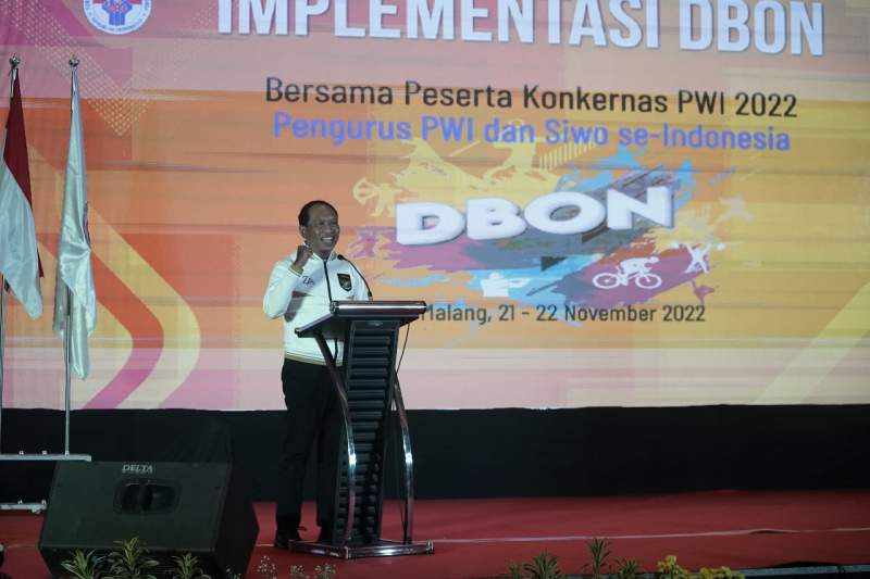 Paparkan DBON, PWI dan SIWO Indonesia Salut dengan Program Menpora
