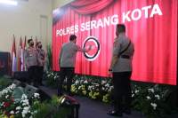 Kapolda Banten Kukuhkan Kenaikan Tipe Polres Serang Kota