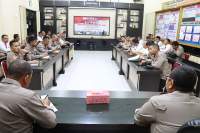 Kapolres Tanjung Balai Pimpin anev Ops ketupat Toba 2023 sekaligus anev kinerja