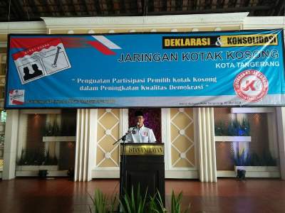 Coblos Kotak Kosong Tidak Haram