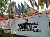 kantor KPU kabupaten Serang.