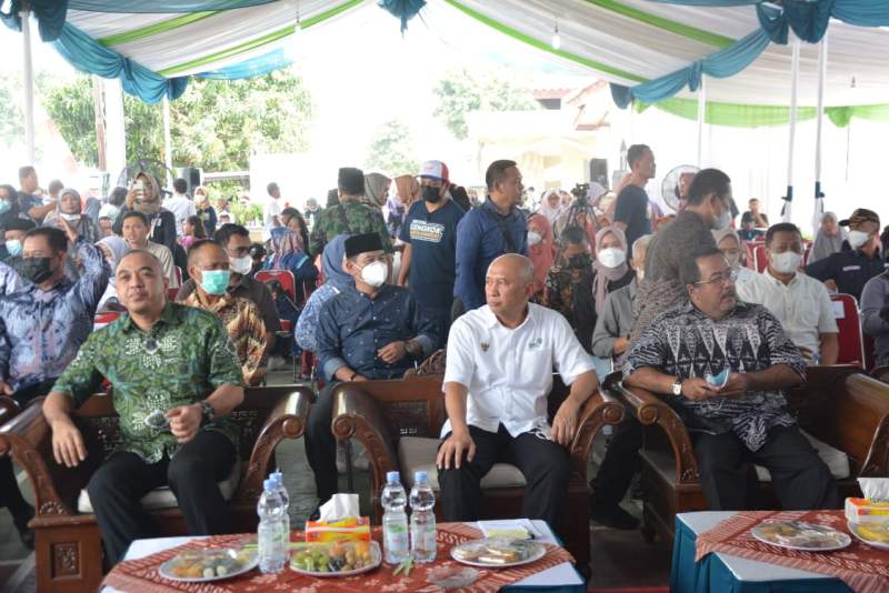 Zaki Dampingi Menkop dan UKM Hadiri Festival UMKM di Cengkok Balaraja