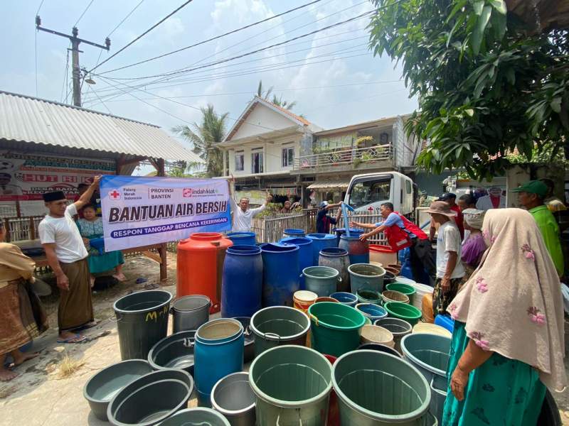 IKPP Serang Gandeng PMI Banten Salurkan Air Bersih di Lebih 50 Titik Wilayah Kabupaten Serang