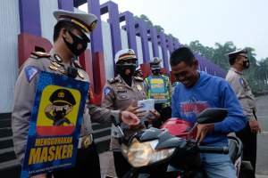 Satlantas Polresta Tangerang Gelar Operasi Zebra Kalimaya 2020 Secara Humanis