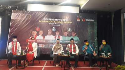 PWI dan SMSI Tangsel Gelar Paparkan Visi Misi Paslon