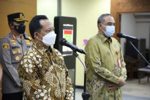 Mendagri Apresiasi Kekompakan Bupati Tangerang dan Forkopimda dalam Hadapi Pandemi Covid-19