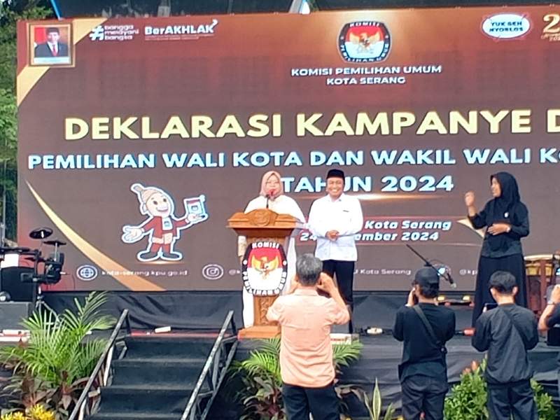 Ria - Badri Nomor Urut 01 Janjikan Buat Program Dana Bergilir Khusus UMKM