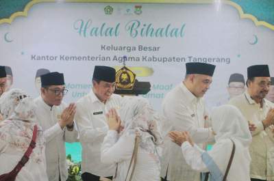 Perkokoh Silaturahmi, Kemenag Kab Tangerang Gelar Halal Bihalal
