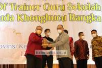 Gubernur Babel Saat Menghadiri Acara Majelis Konghucu Indonesia