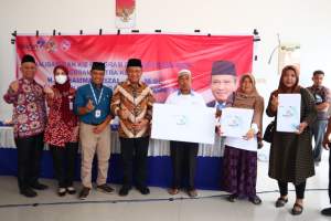 Muhammad Rizal Komisi IX DPR RI Bersama BKKBN Banten Ajak Masyarakat Cipondoh Cegah Stunting