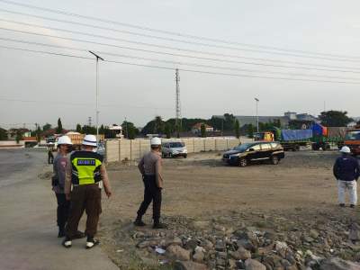 Ditpamobvit Polda Banten Lakukan Pemeriksaan di Krakatau International Port Cilegon